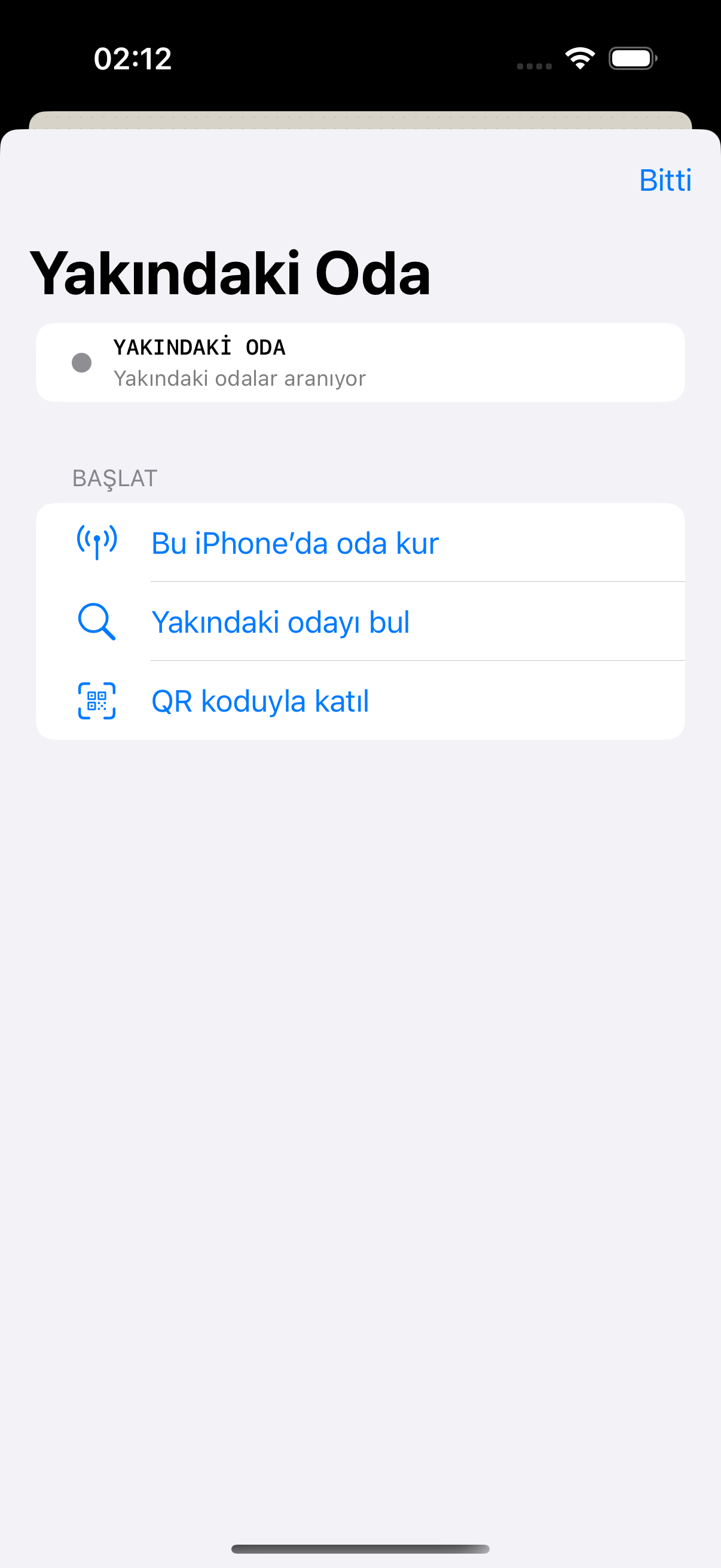 Çevir app screen 2